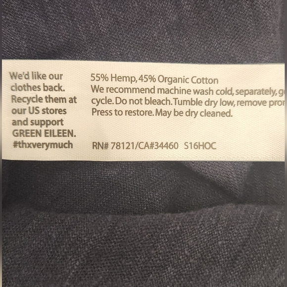 Eileen Fisher Fine Tencel Jersey Dress - Picture 7 of 7